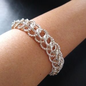 Sterling Silver chainmail bracelet